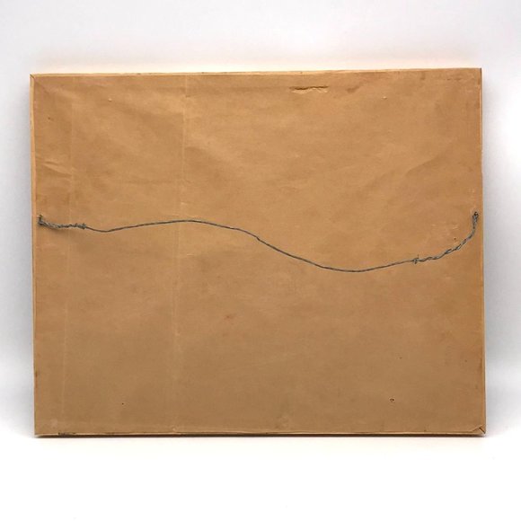 Bless This House, Needlepoint Cottage and Couple, Framed Handmade Decor - Picture 4 of 4